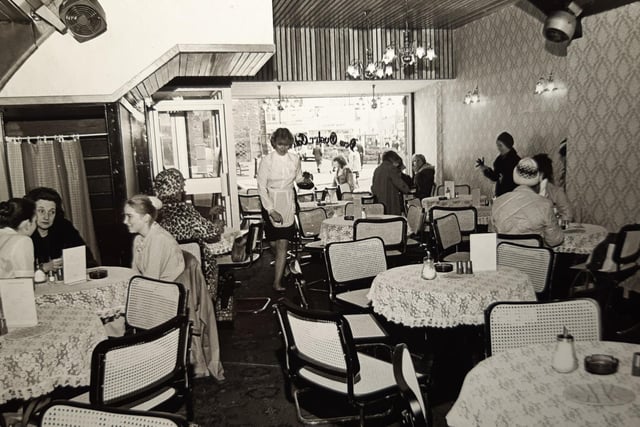And this was what it was like inside Oyster Catcher, probably around the same time in the early 1980s