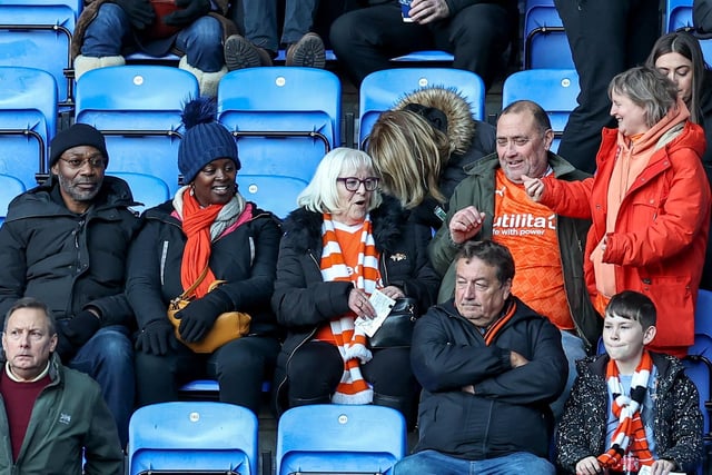 Seasiders supporters enjoyed their trip to Reading.