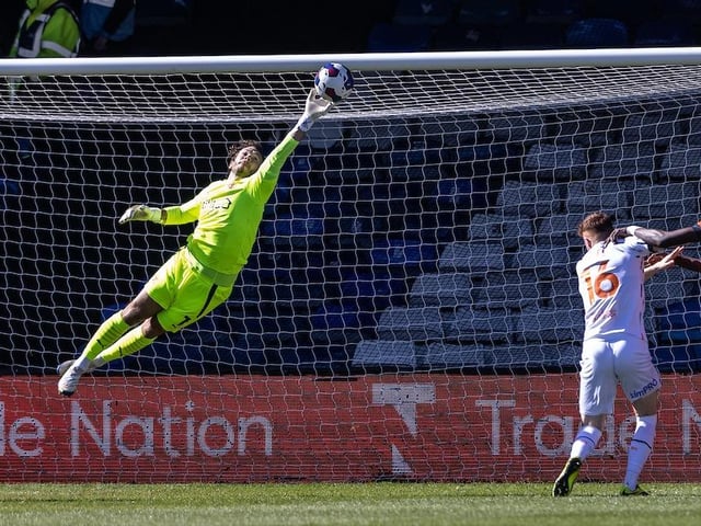 Preferred to Dan Grimshaw. Much quicker off his goalline and made two or three important stops, but couldn’t do much about the three goals.