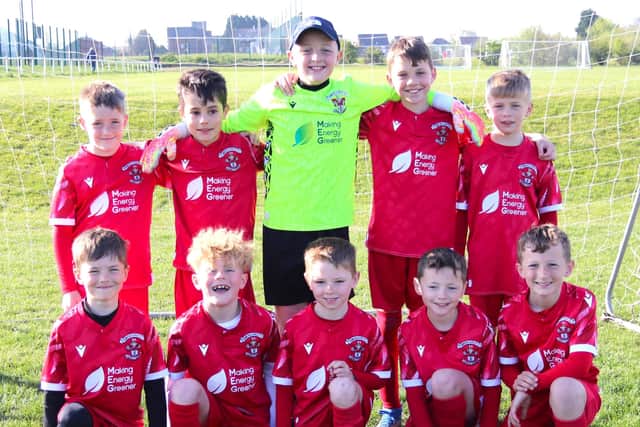 The Thornton Cleveleys Lions line-up Picture: Karen Tebbutt