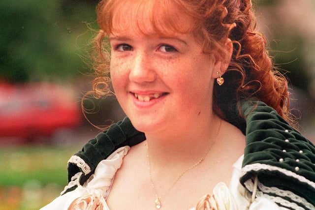 Thornton Gala Rose Queen Lindsay Barnes in 1997