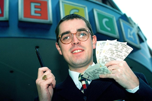 Assistant manager at Blackpool Mecca Bingo, Mark Jones in 1999