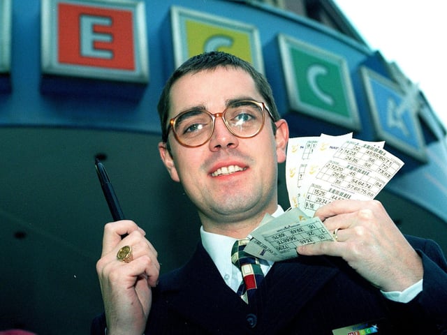 Assistant manager at Blackpool Mecca Bingo, Mark Jones in 1999