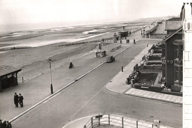 Corner of Coronation Road and Promenade South looking towards the corner of Victoria Road West and the site of Childrens Corner