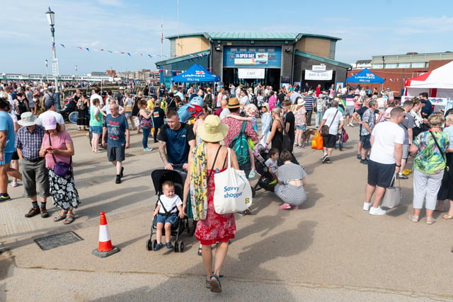 Lytham St Annes RNLI open day attracted hundreds of visitors. Photo: Kelvin Lister-Stuttard