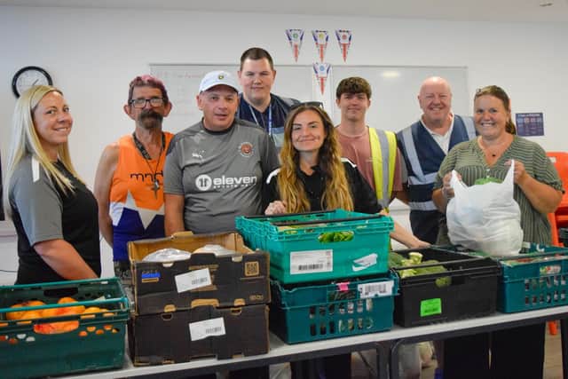 The Big Food Truck will be back at Bloomfield Road's North Stand Community Hub every Tuesday Photo: Blackpool FC Community Trust