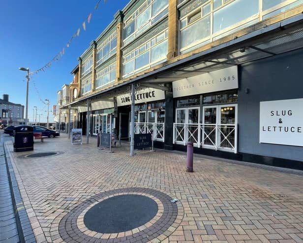 The Slug and Lettuce venue on Queen Street, Blackpool, up for auction this month with BTG Eddisons Property Auctions