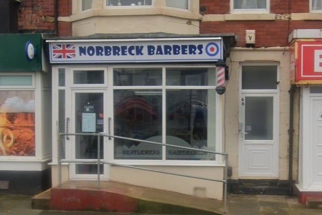 Norbreck Barbers on Norbreck Road, Thornton Cleveleys, was recommended by Beverley Gray