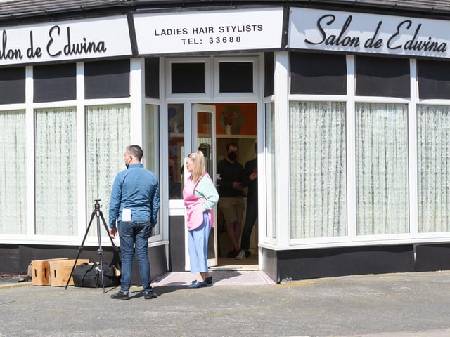 The episode will be a spoof of a 1994 BBC documentary called Three Salons at the Seaside, a touching and funny fly-on-the-wall about elderly ladies at a Blackpool hairdressers.