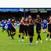 Blackpool's season ended with a shocking 5-0 defeat to relegated Posh on Saturday
