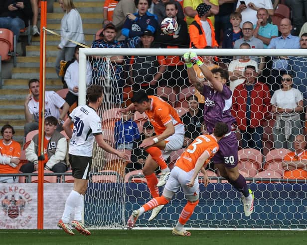 Harry Tyrer has been Blackpool's first-choice goalkeeper for the majority of his loan spell from Everton.