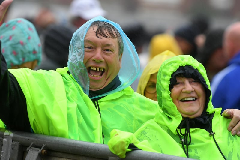 Friday night at Lytham Festival: crowds were in good spirits in spire of the rain