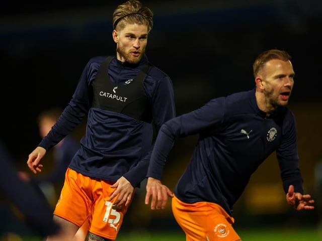 Hayden Coulson was played further forward than usual, but it didn't prove any more beneficial for him.