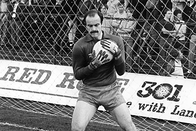 Goalkeeper Barry Siddall in 1983. His time with Blackpool continued until 1989