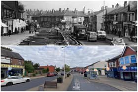 Westcliffe Drive in 1963 and how it is today
