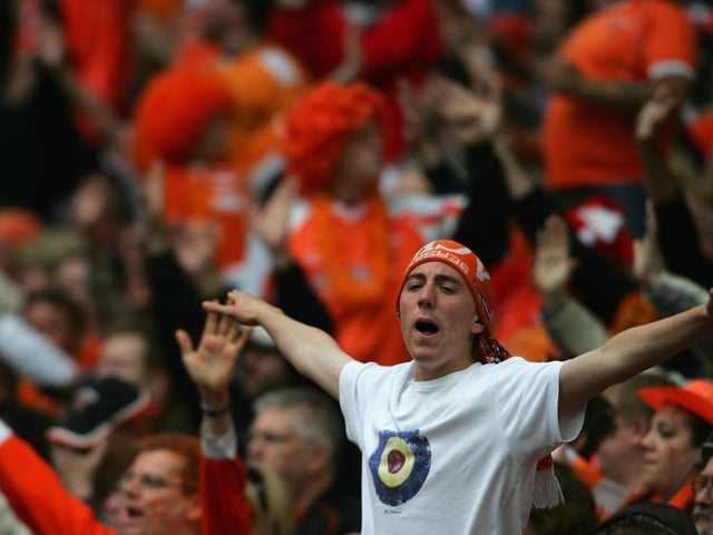 Blackpool fans.