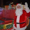 The Fleetwood Rotary Santa makes his annual appearance at the Fleetwood's lantern parade and festive lights switch-on event