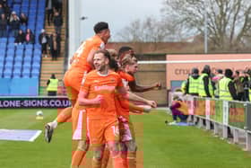 Blackpool have one player currently in the League One team of the season so far. (Image: Camera Sport)