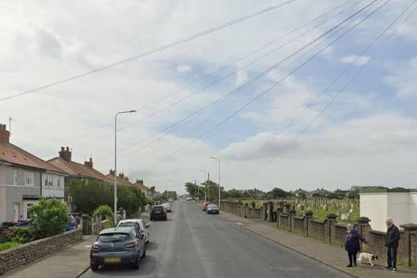 A teenager was taken to hospital after he was hit by a car in Beach Road, Fleetwood (Credit: Google)