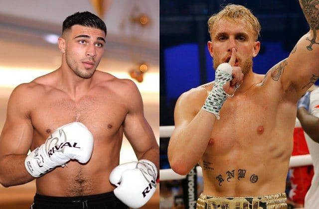 Tommy Fury and Jake Paul will face off this weekend. Photo credit: Getty Images