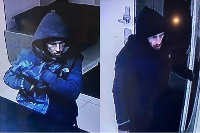 Do you recognise this man? Officers want to speak to him following a burglary at a hotel in Blackpool (Credit: Lancashire Police)