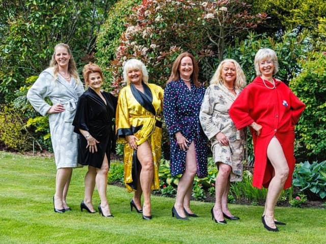 St Annes Parish Operatic Society shed their clothes for a charity calendar and are on target to raise £1,000 for people living with cancer