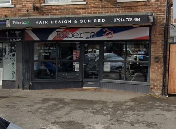 Roberto's Hair Salon on Common Edge Street has a 5 out of 5 rating from 63 Google reviews