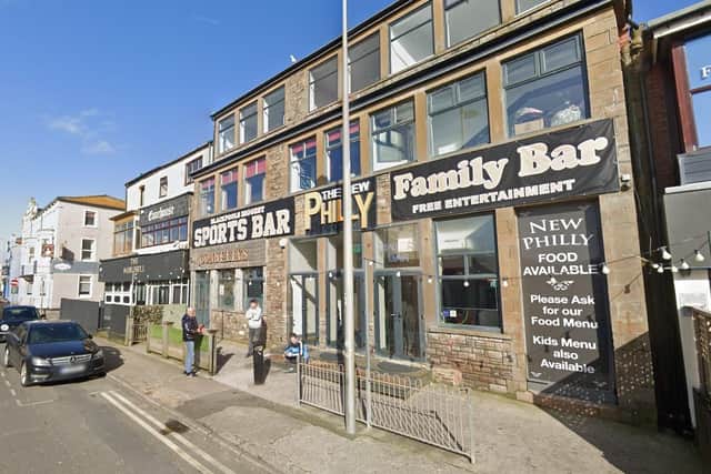 The New Philly Family Bar in Blackpool is expanding following the acquisition of the pub next door (Credit: Google)