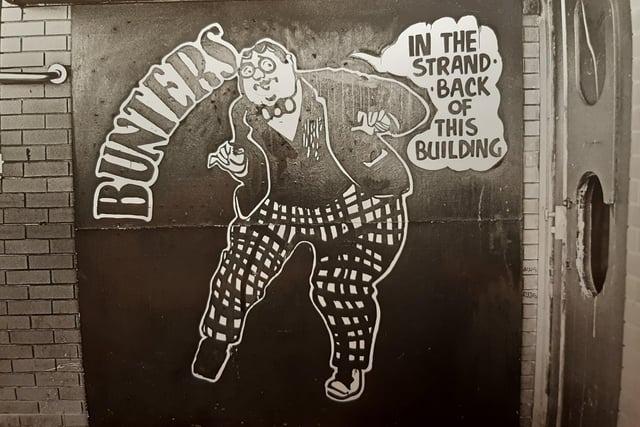 Bunters... it was on the Strand at the back of that building. It's one our readers remember...
