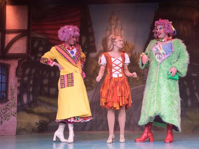 A scene from Cinderella at Lytham's Lowther Pavilion.