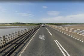 Shard Bridge is closed both ways after a crash on the A588 between Mains Lane (Poulton) and Bull Park Lane (Hambleton) this morning (Thursday, June 16)