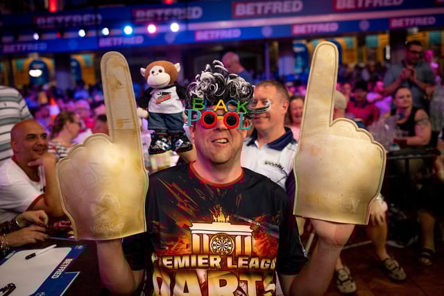 World Matchplay Darts at Blackpool Winter Gardens.