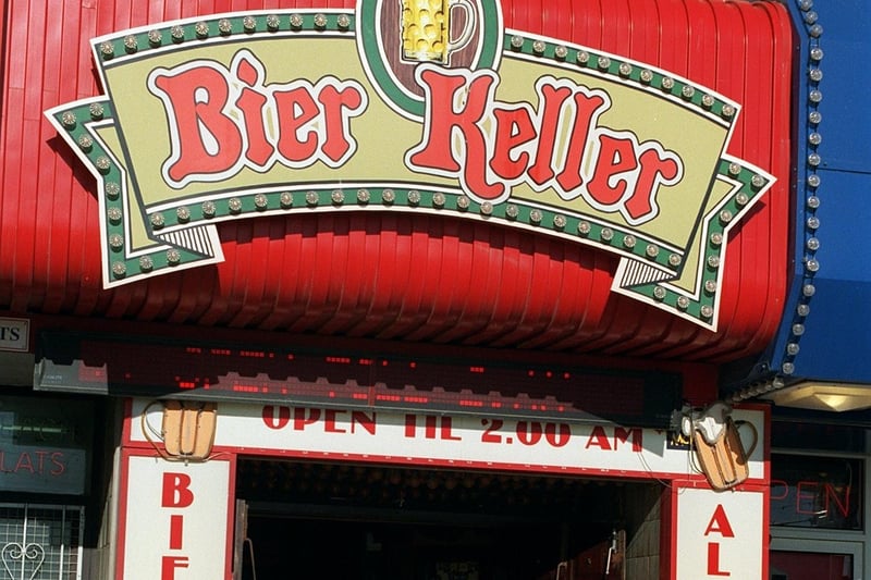 The Bier Keller as it was in 1999