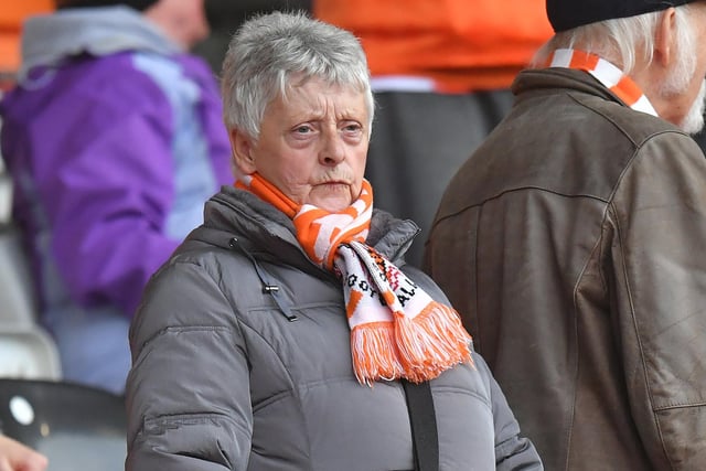 Seasiders supporters enjoyed the victory over Shrewsbury at Bloomfield Road.
