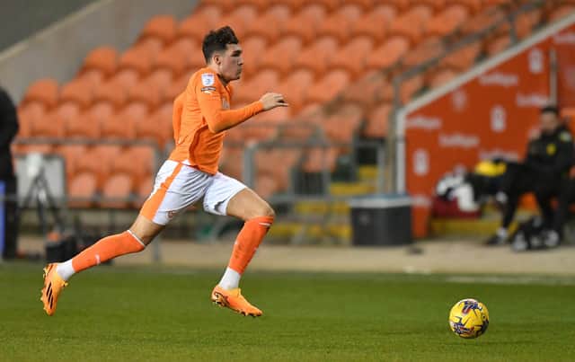 Blackpool have named their team to take on Exeter City