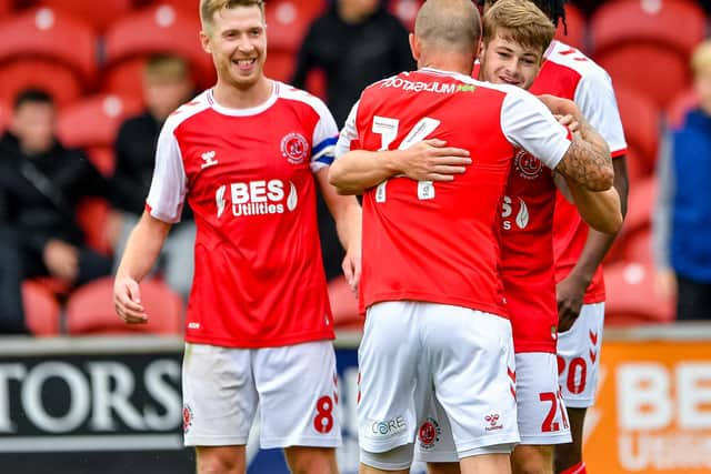 Fleetwood Town defeated Dundee United at Highbury Picture: Adam Gee