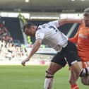 Hayden Coulson could return to Blackpool for a ‘small fee’ after Middlesbrough’s apparent transfer stance emerged. (Photographer Lee Parker / CameraSport)