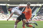 Hayden Coulson could return to Blackpool for a ‘small fee’ after Middlesbrough’s apparent transfer stance emerged. (Photographer Lee Parker / CameraSport)