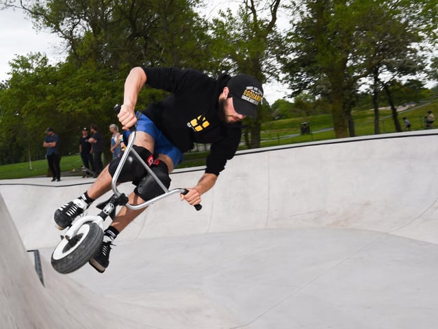 Opening of the new skate park in Stanley Park