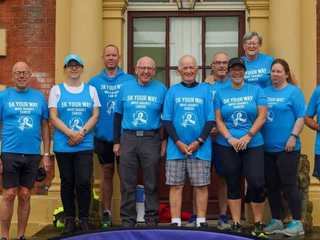 Lytham Hall parkrun gathered to remember local volunteer Clive Barley at the '5k Your Way' at the weekend