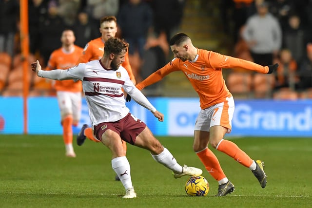 Owen Dale worked hard throughout the game but couldn't really create anything concrete.
In the latter stages he missed a golden opportunity with a free header in the box with the keeper scrambling.