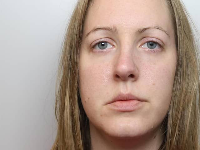 Lucy Letby while in police custody in November 2020. Picture: Cheshire Constabulary via Getty Images