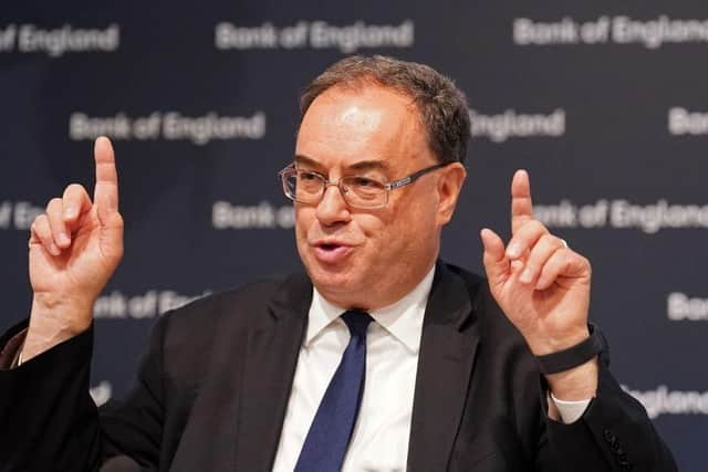 Governor of the Bank of England Andrew Bailey