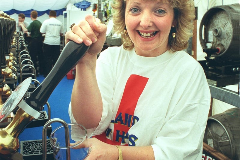 Karen Turner of The Saddle Inn, 1998