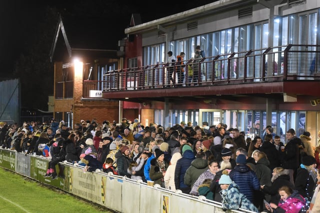 Hundreds turned out to enjoy the fun at the Lytham Round Table fireworks display at Fylde RUFC