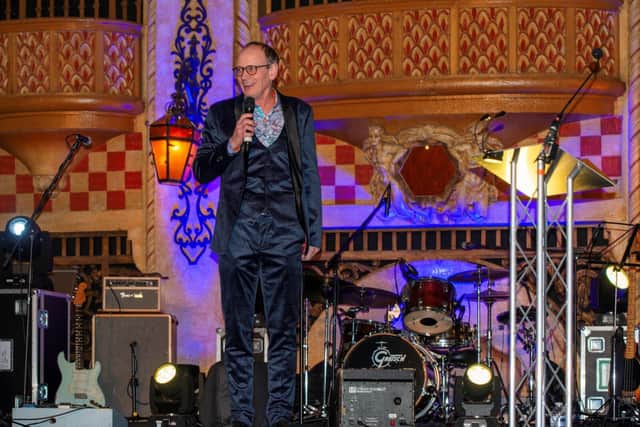 Host Steve Royle had guests rolling in the aisles