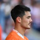 Elkan Baggott isn’t available for Blackpool as they make the trip to Charlton Athletic. (Image: Camera Sport)