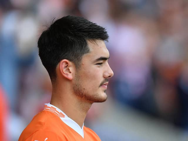 Elkan Baggott isn’t available for Blackpool as they make the trip to Charlton Athletic. (Image: Camera Sport)