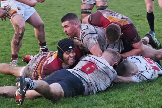 Action from the derby clash between Fylde and Preston (photo: Chris Farrow)