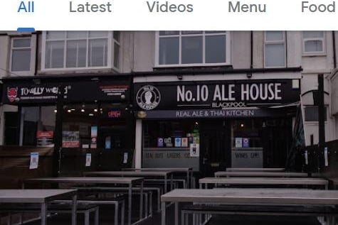 No 10 Bar & Kitchen on Whitegate Drive was Blackpool's first micro-pub and opened in summer 2018.